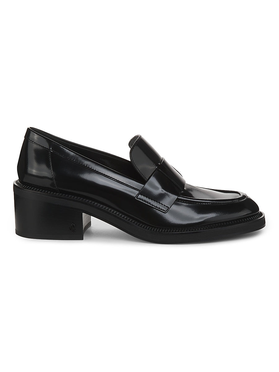 Tylor 55MM Spazzolato Leather Loafers