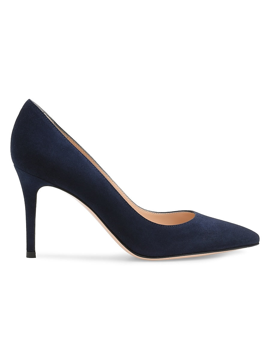 Texas 85MM Suede Pumps