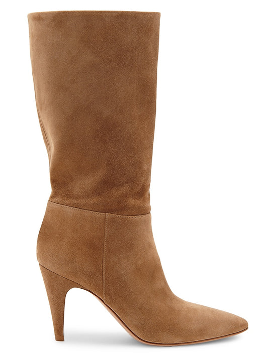 85MM Suede Stiletto Boots