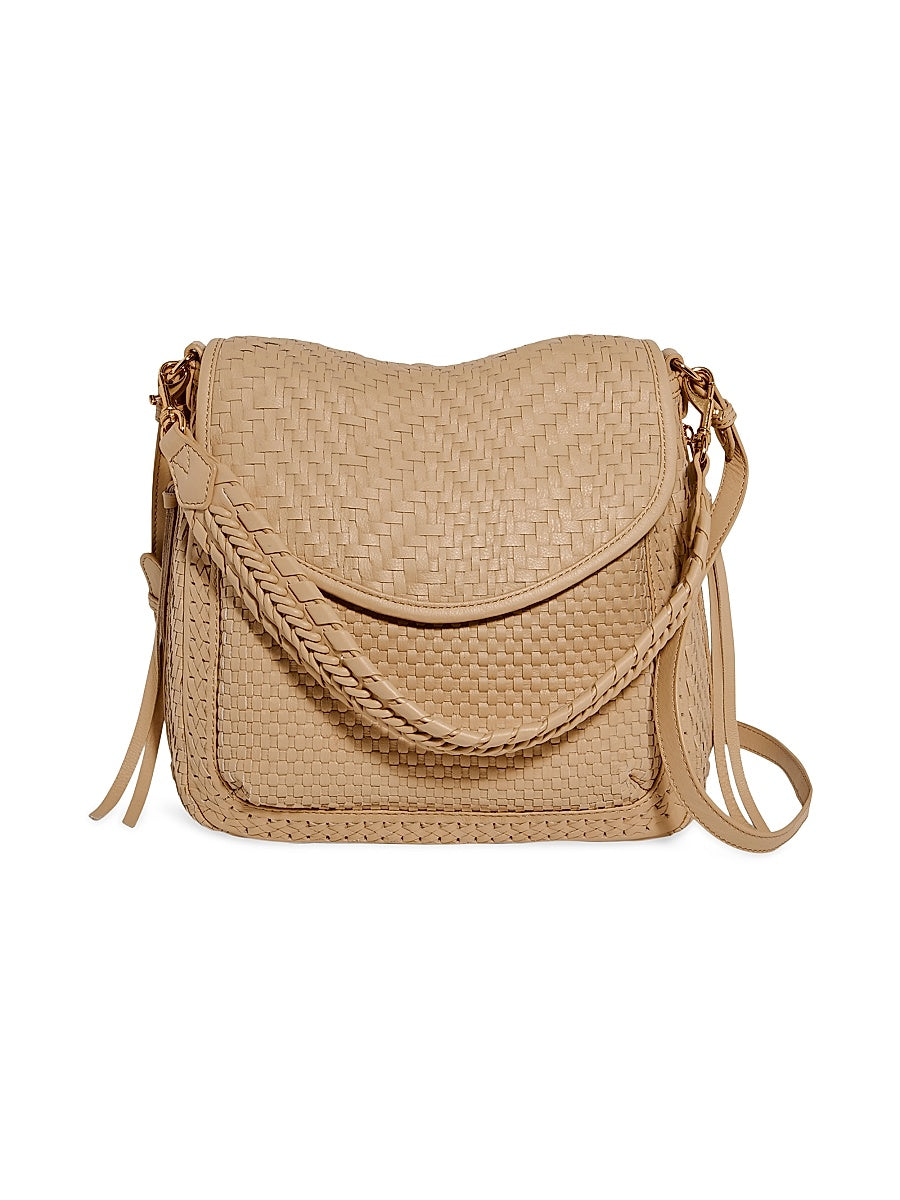 All For Love Woven Zip Top Convertible Shoulder Bag