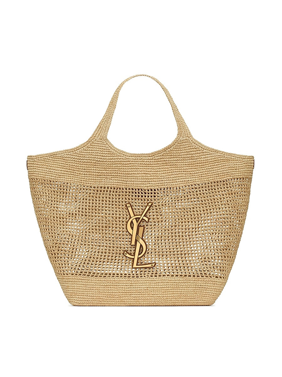 Icare Tote Bag in Raffia