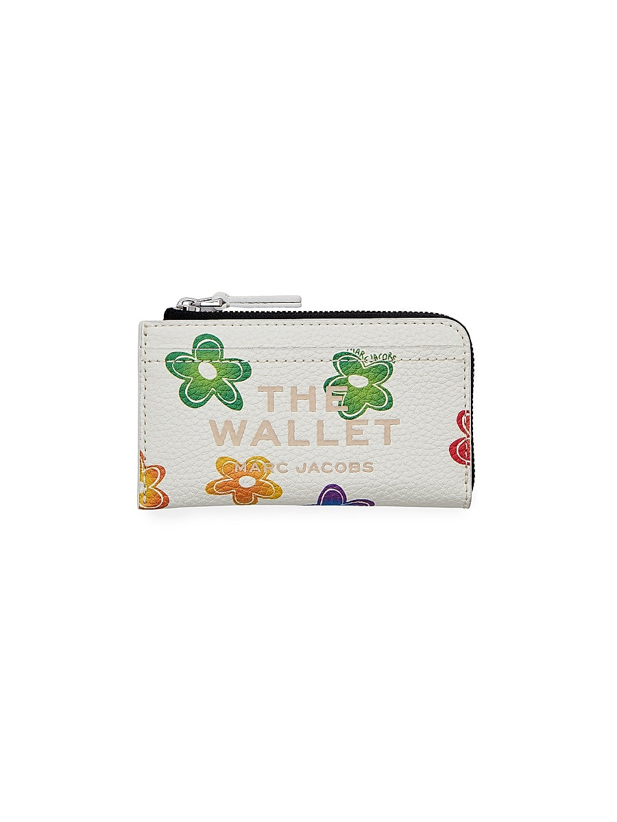 The Top Zip Wild Daisy Wallet