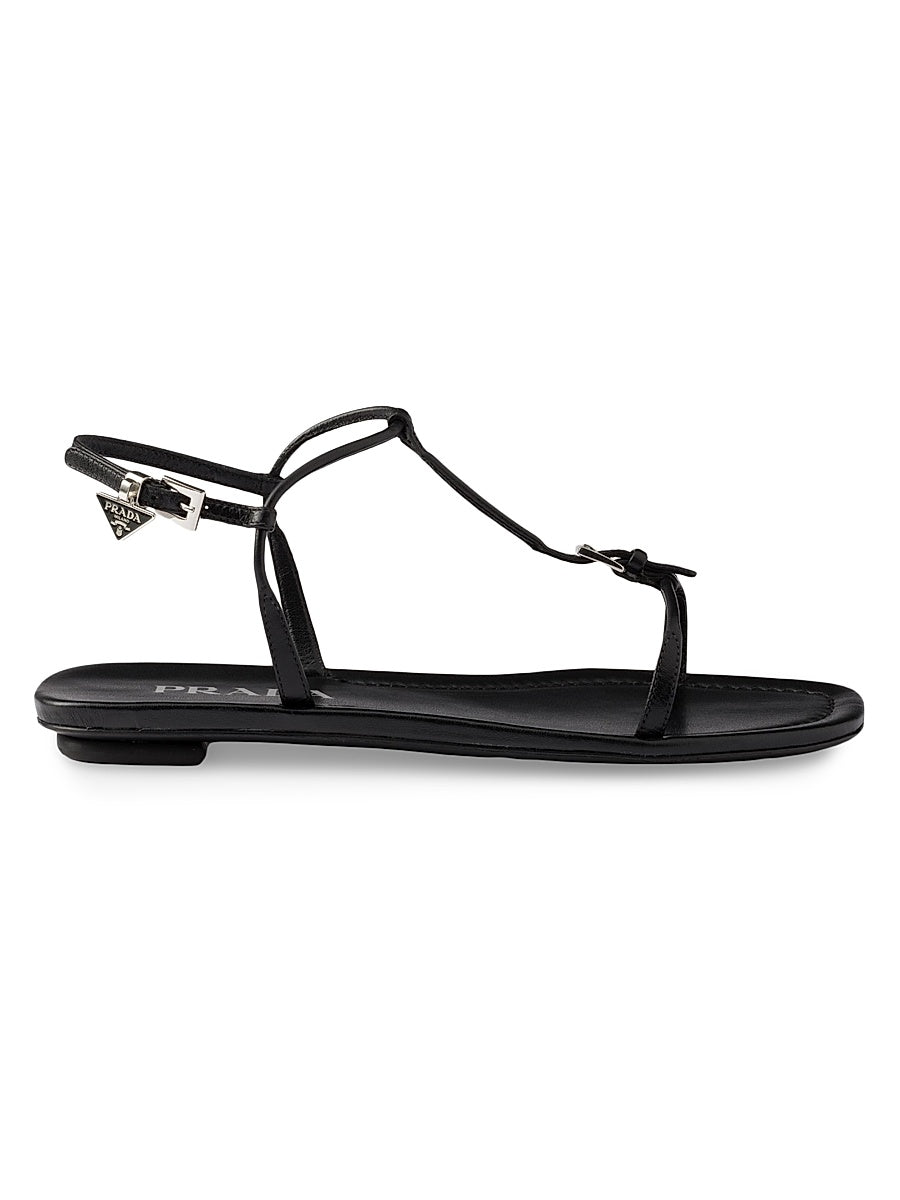 Flat Leather Sandals