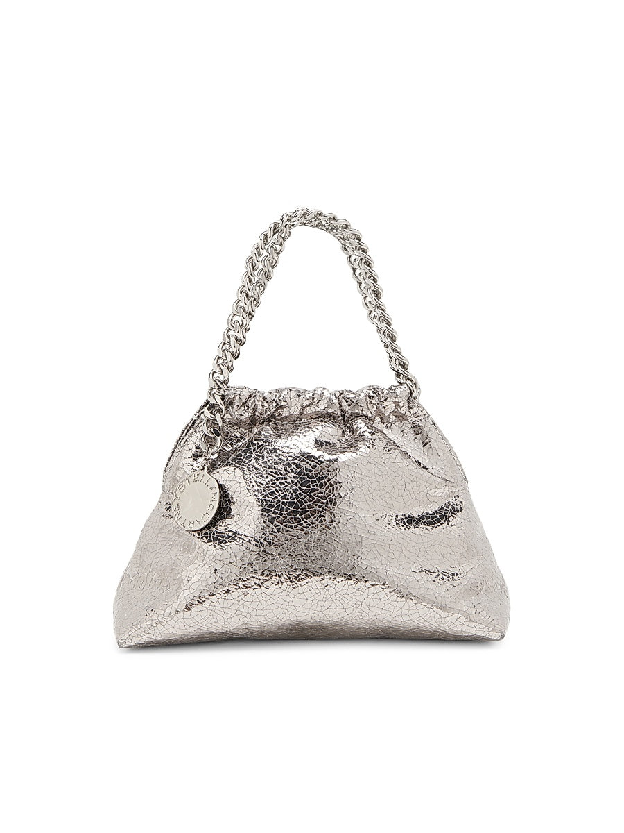 Mini Falabella Metallic Crackle Top Handle Bag