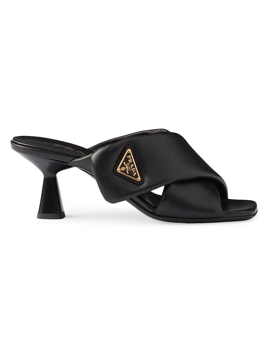 Padded 65MM Nappa Leather Sandals