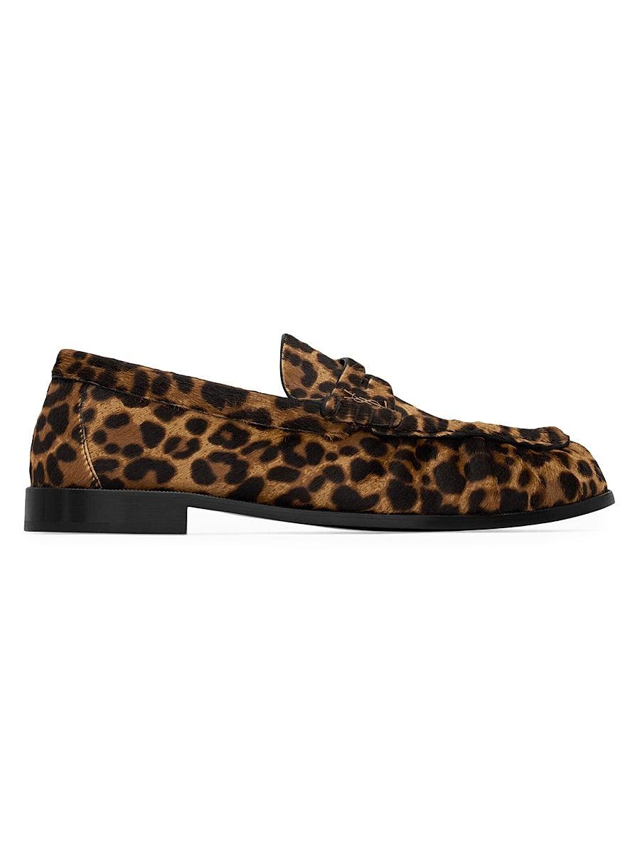 Le Loafer Penny Slippers in Pony Hair Leather