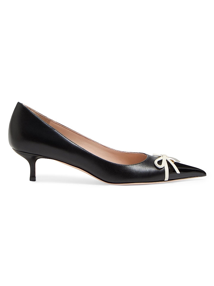 Bepointy 45MM Pumps in Patent Leather and Kidskin