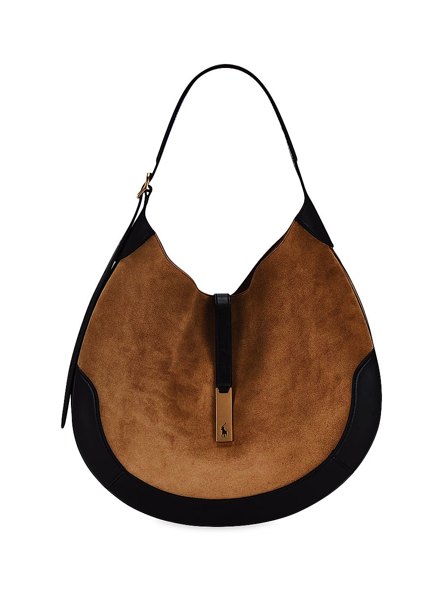 Polo ID Suede &amp; Leather Bag