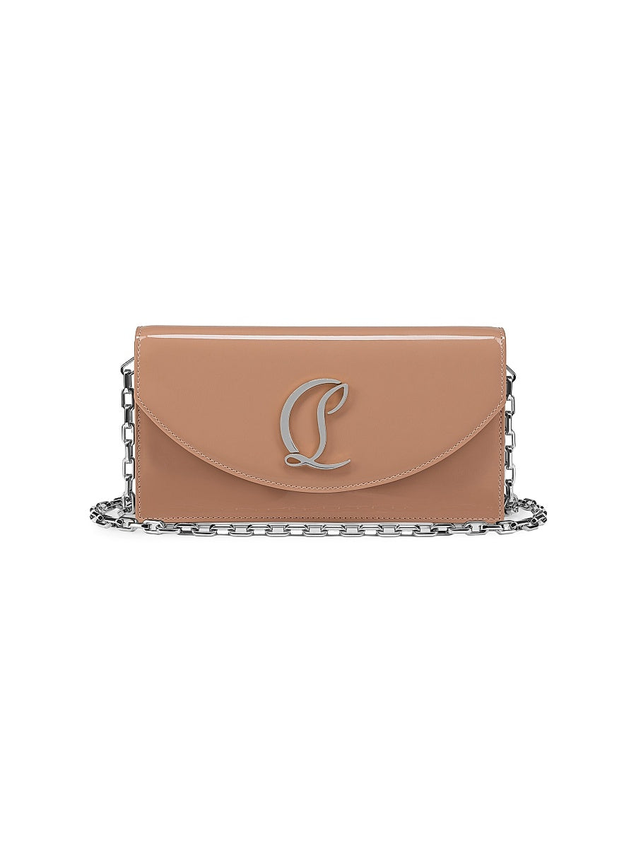 Loubi54 Patent Leather Clutch