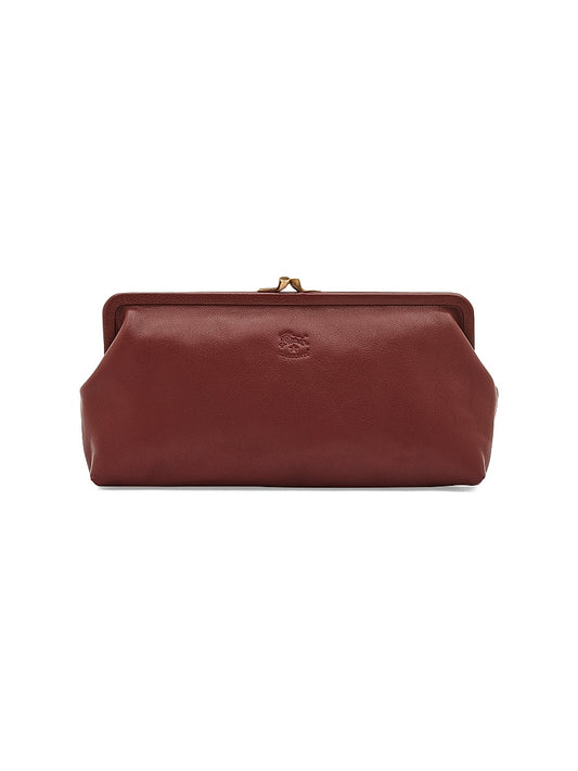 Classic Leather Clutch Bag