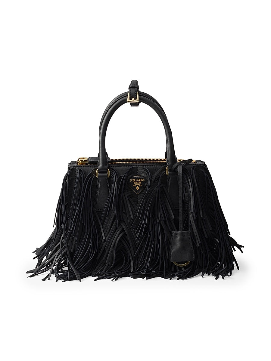 Galleria Small Leather Top Handle Bag