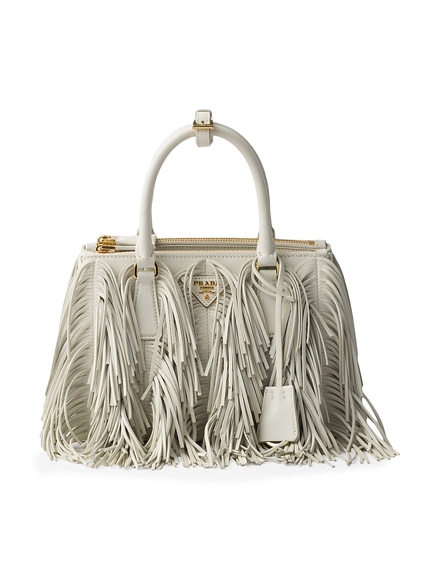 Galleria Small Leather Top Handle Bag