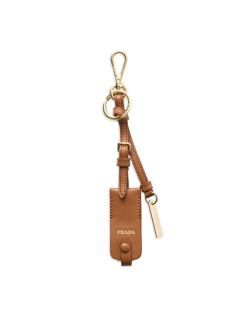 Leather Mirror Case Pendant