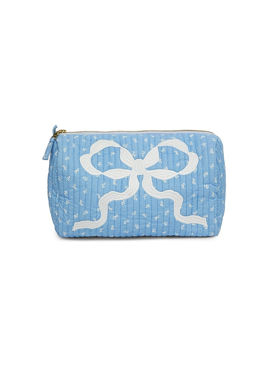 LoveShackFancy x Visit Savannah Octavia Bow Zip Pouch