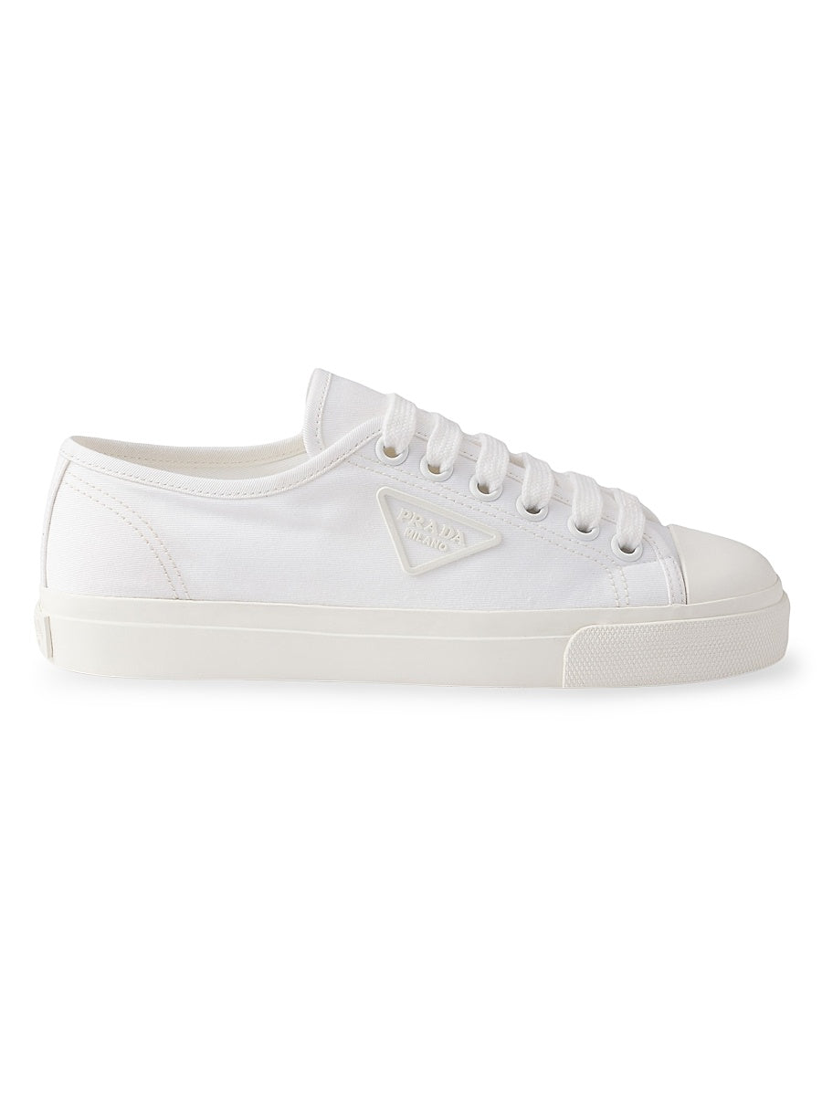 Cotton Gabardine Sneakers