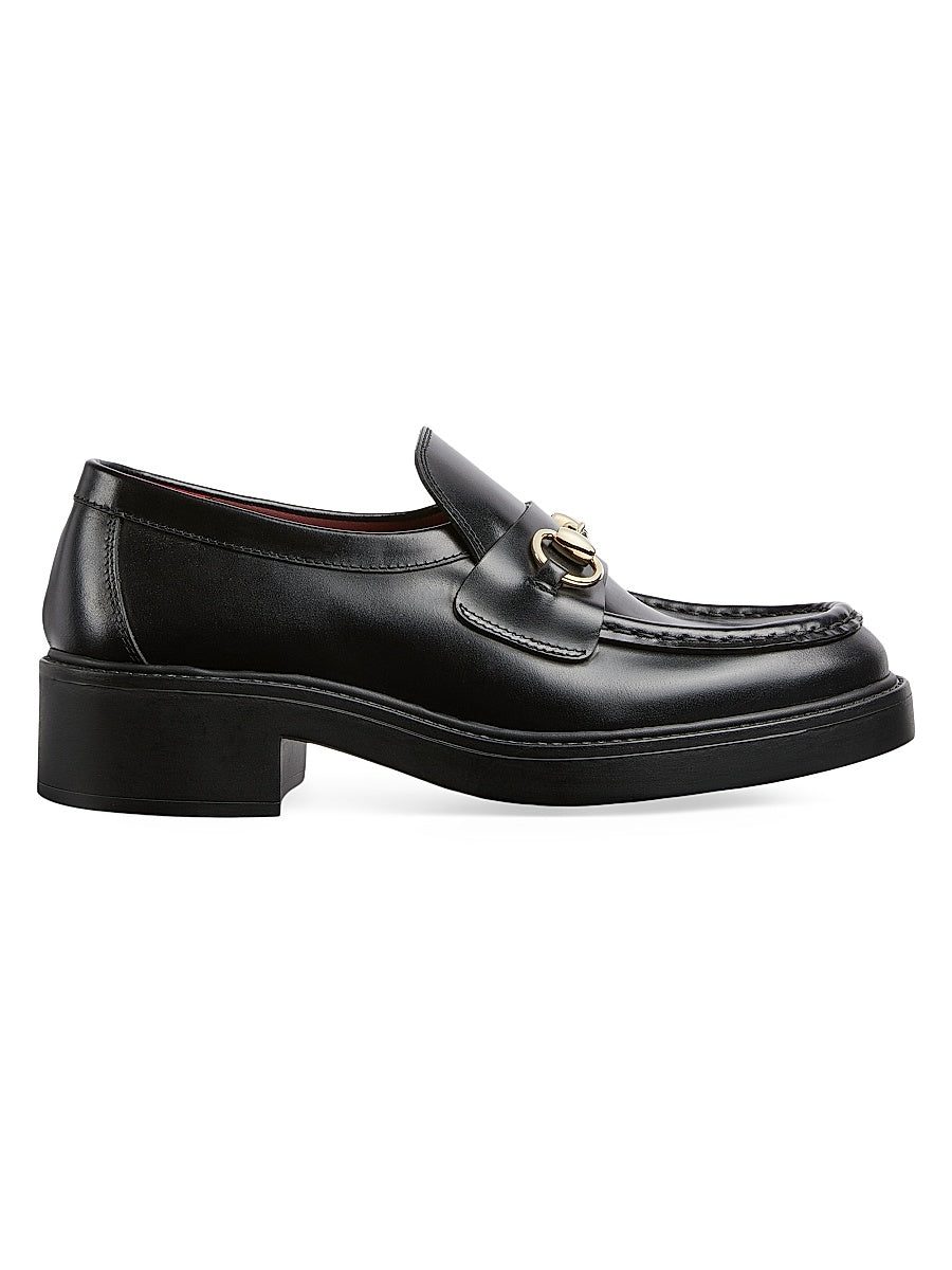 45MM Horsebit Leather Loafers