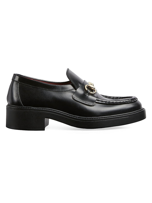 45MM Horsebit Leather Loafers