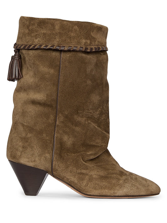 Dalby Suede Whipstitch Booties