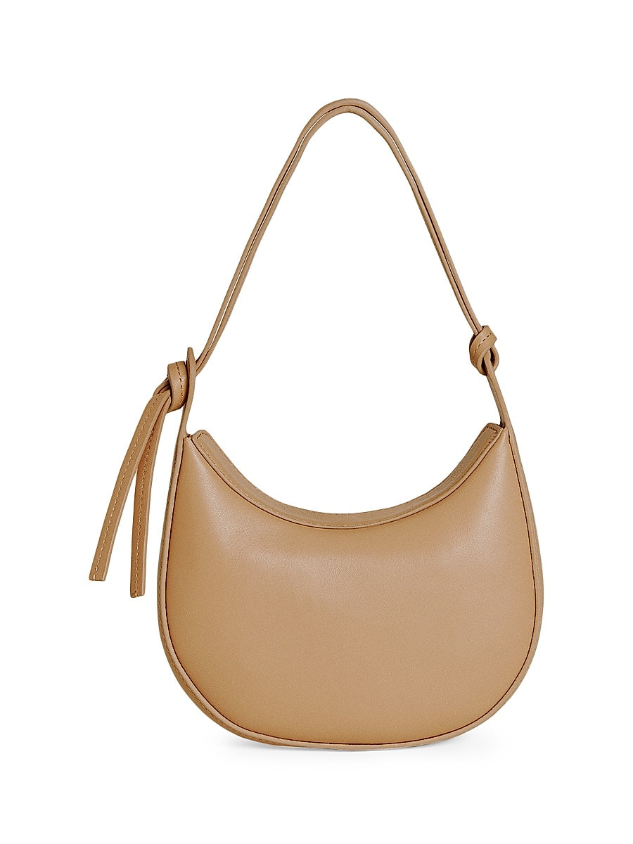 Mini Rosetta Leather Shoulder Bag