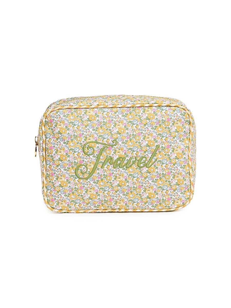 Large Printed Travel Pouch
