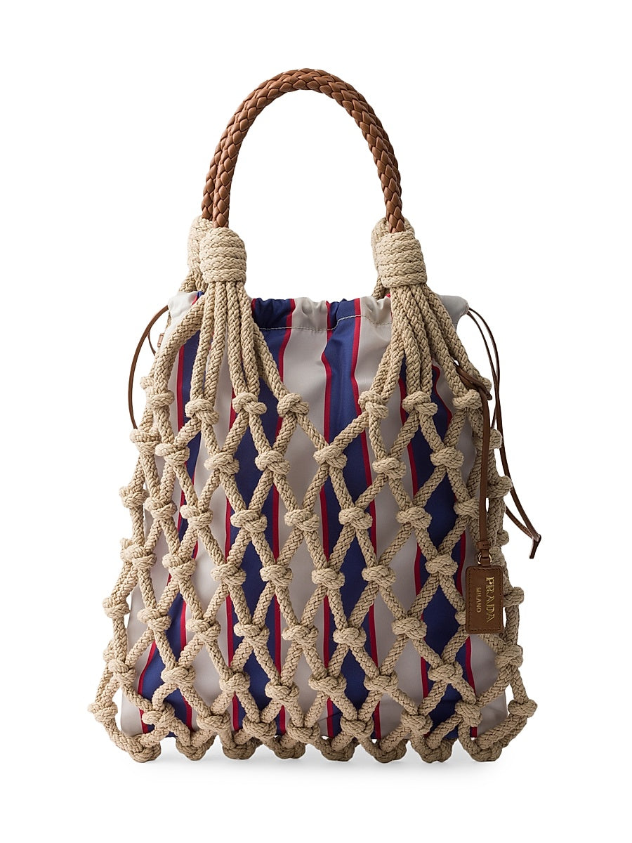 Medium Cotton Macramé Bag