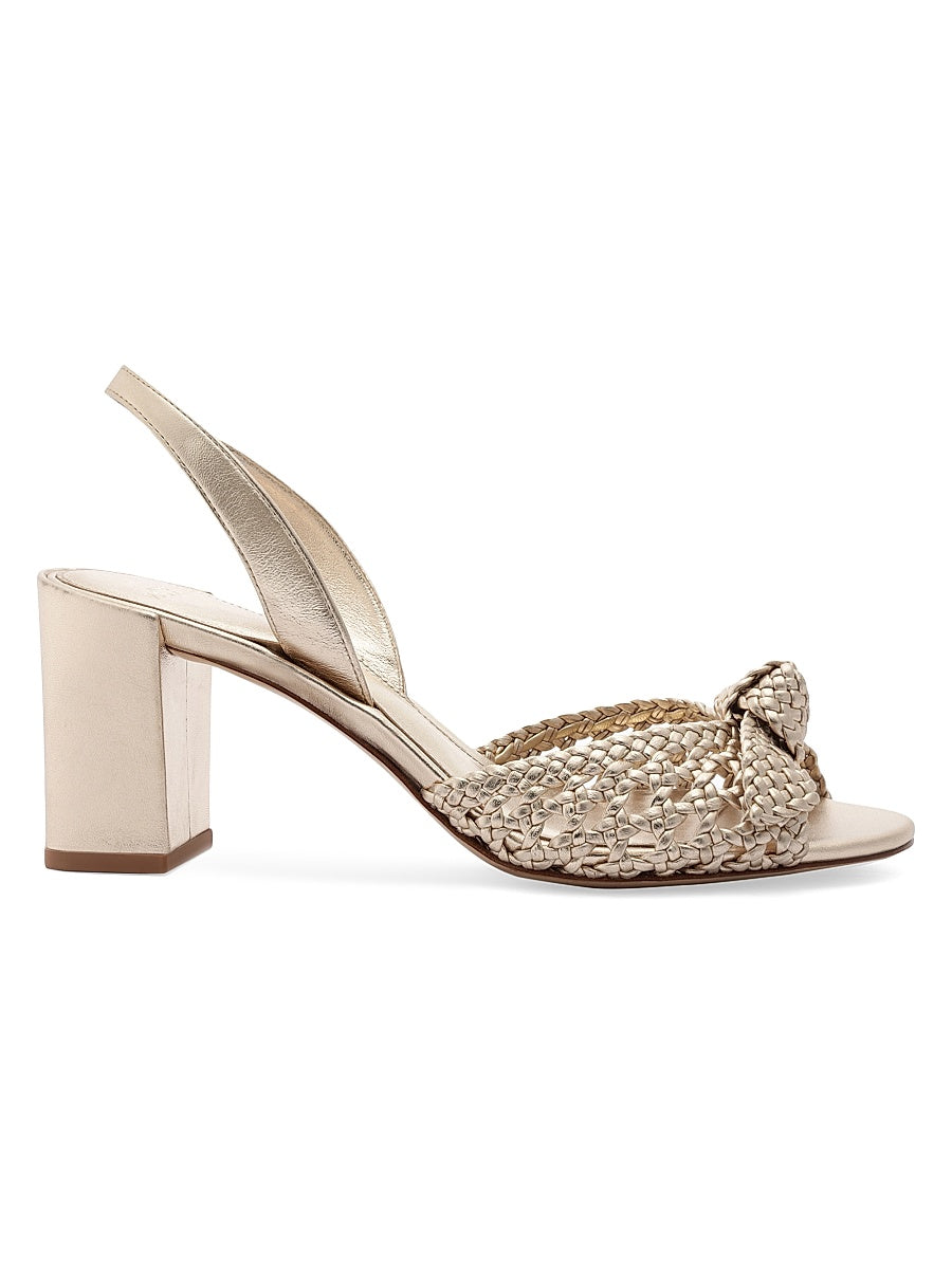 Easy Clarita Tresse 70MM Leather Sandals