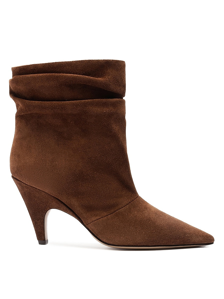 Tati 85MM Suede Slouchy Boots