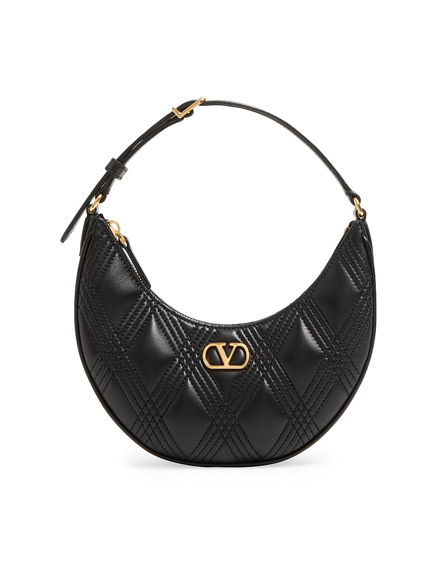 Quiltie 67 Mini Shoulder Bag in Quilted Nappa Leather