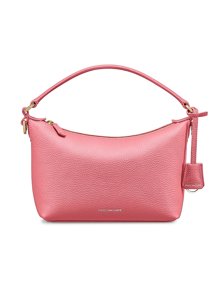 Small Leather Soft Hobo Bag