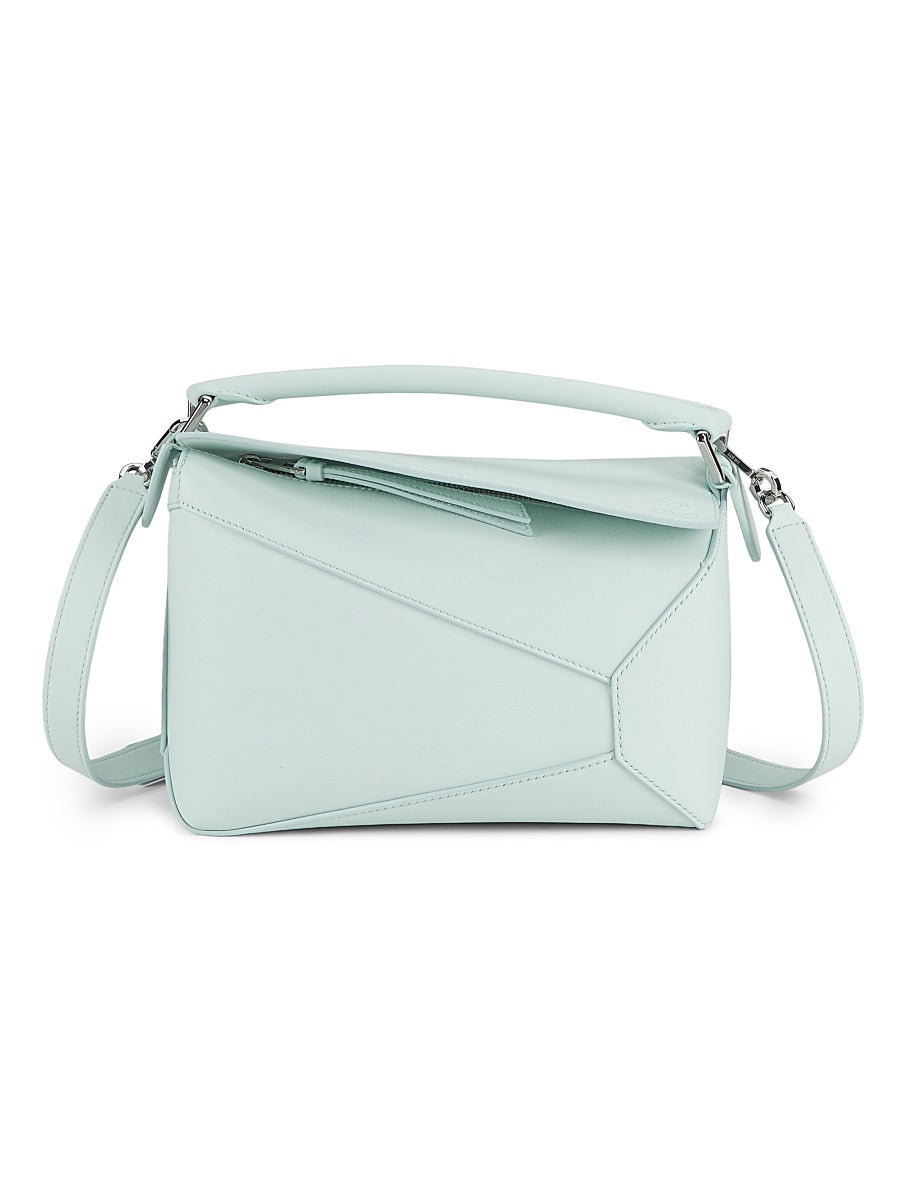 Puzzle Edge Leather Small Bag
