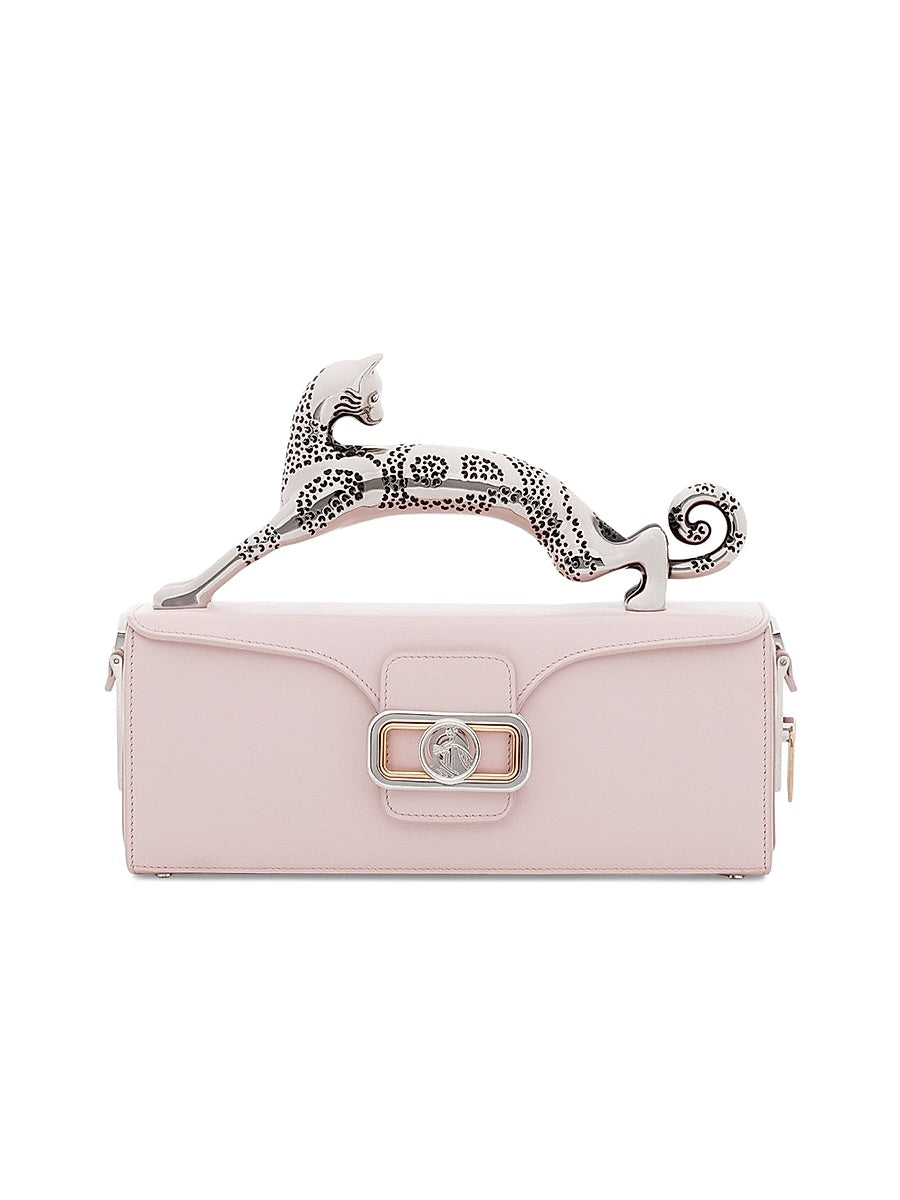 Medium Leather Pencil Cat Bag