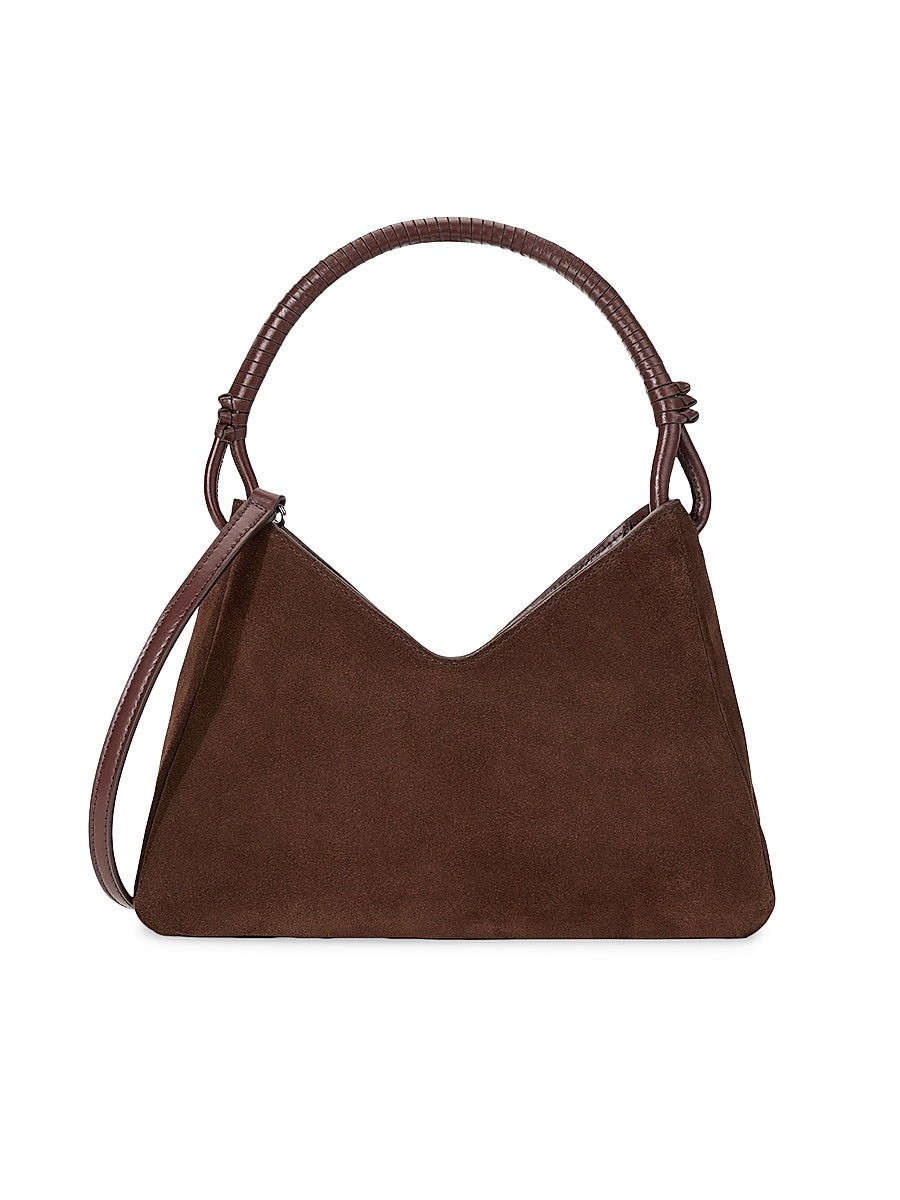 Valerie Suede Shoulder Bag