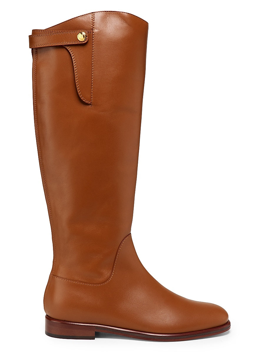 Varenne Leather Knee-High Boots