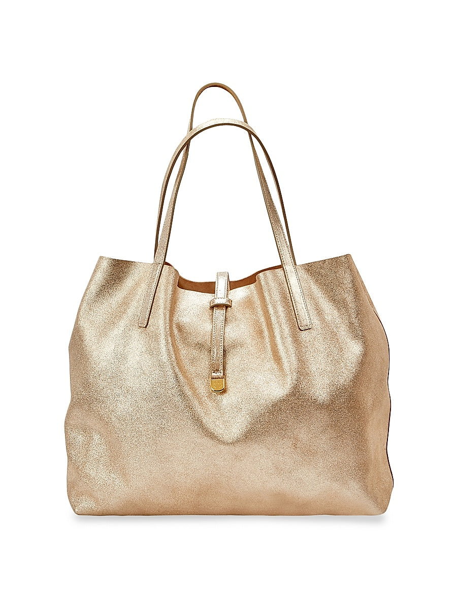 Luna Reversible Leather Tote Bag