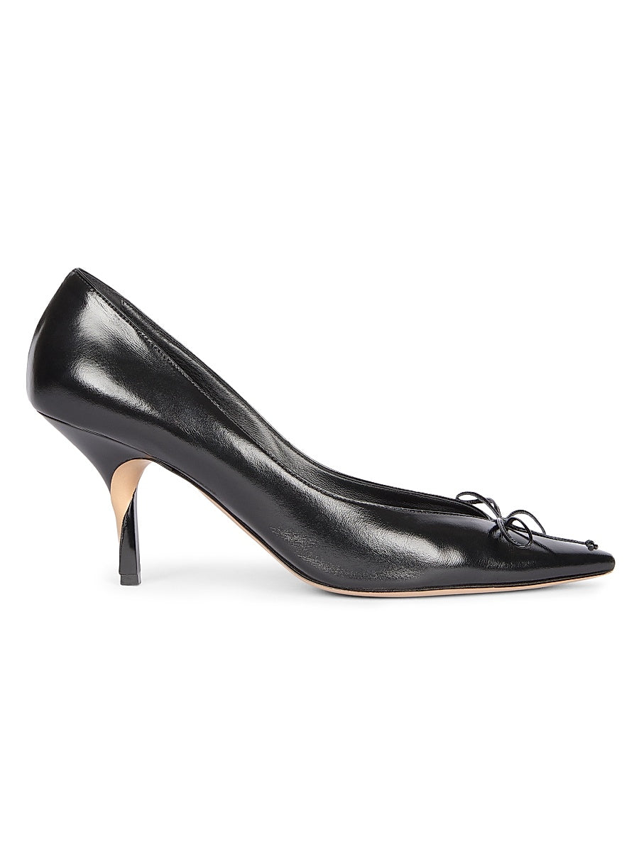 Les Escarpins Tourni 80MM Leather Pumps