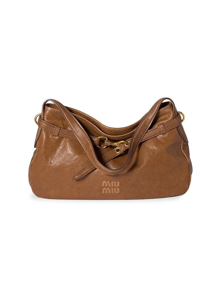 Aventure Nappa Leather Shoulder Bag