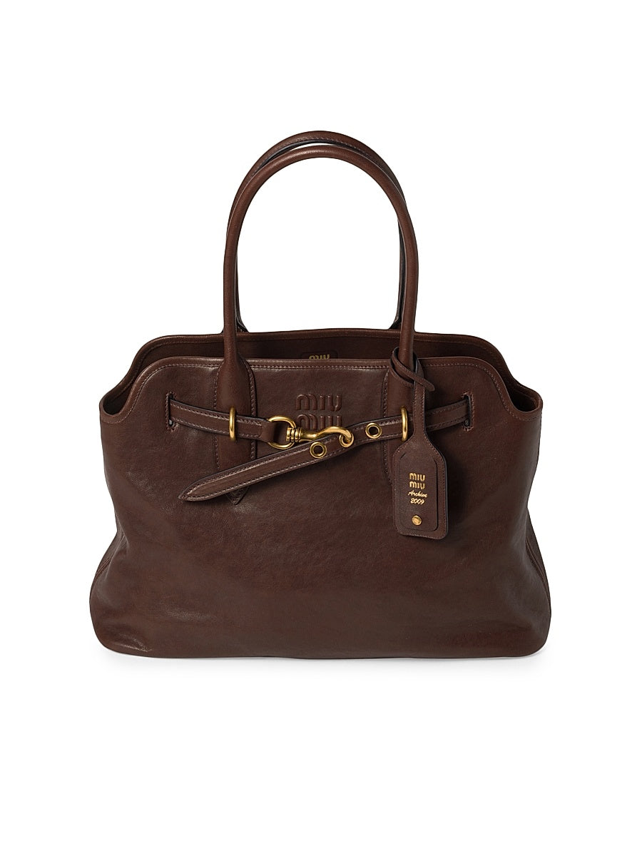 Aventure Nappa Leather Shoulder Bag