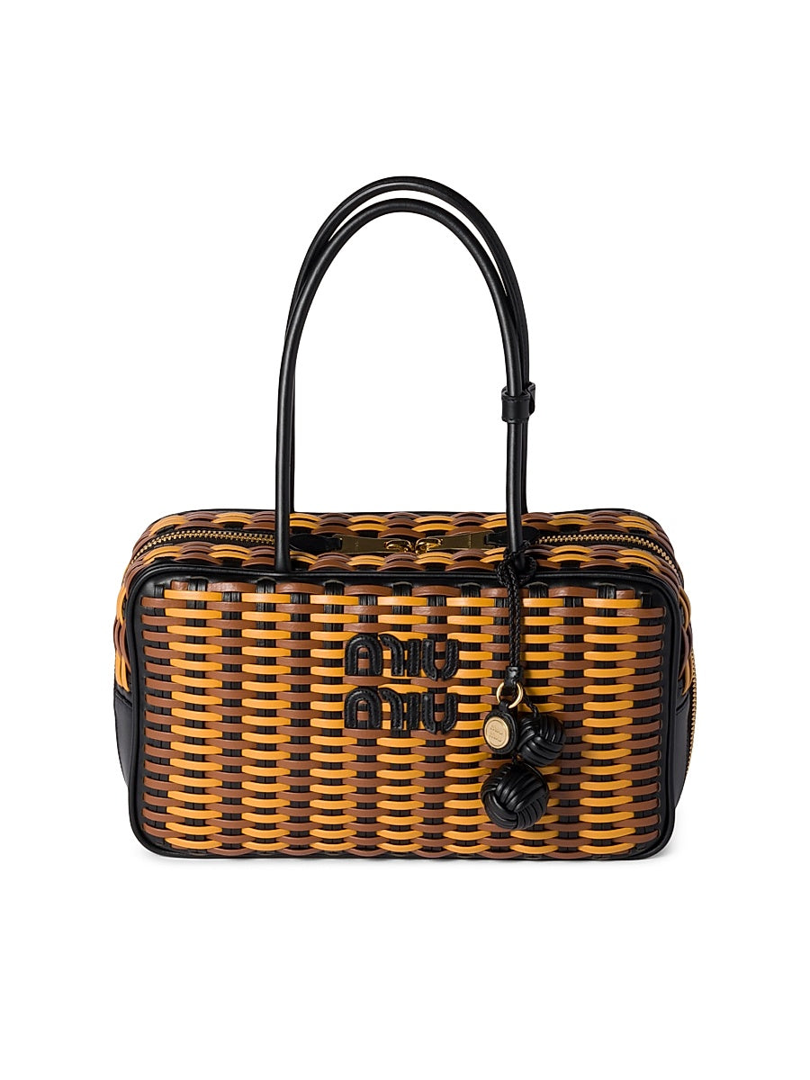 Beau Leather Top Handle Bag