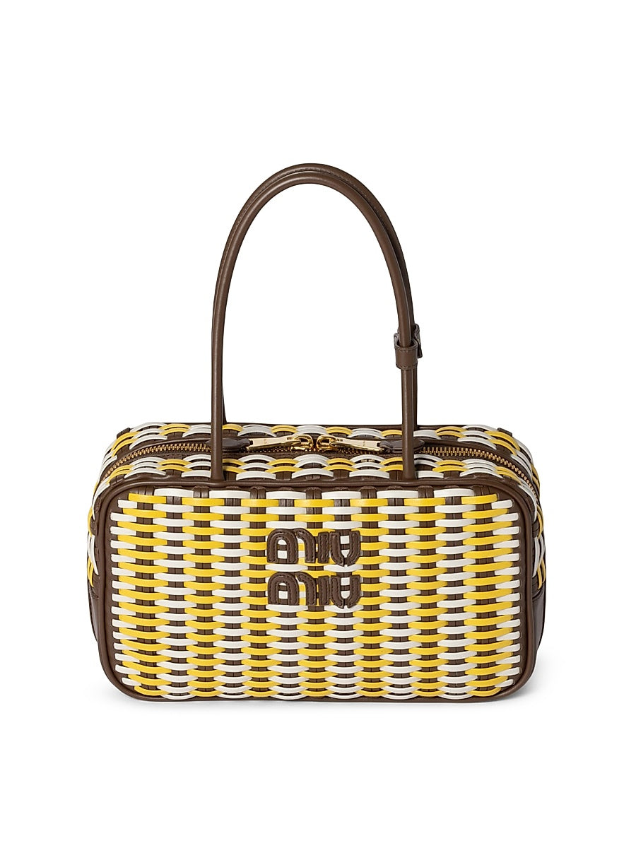 Beau Leather Top Handle Bag