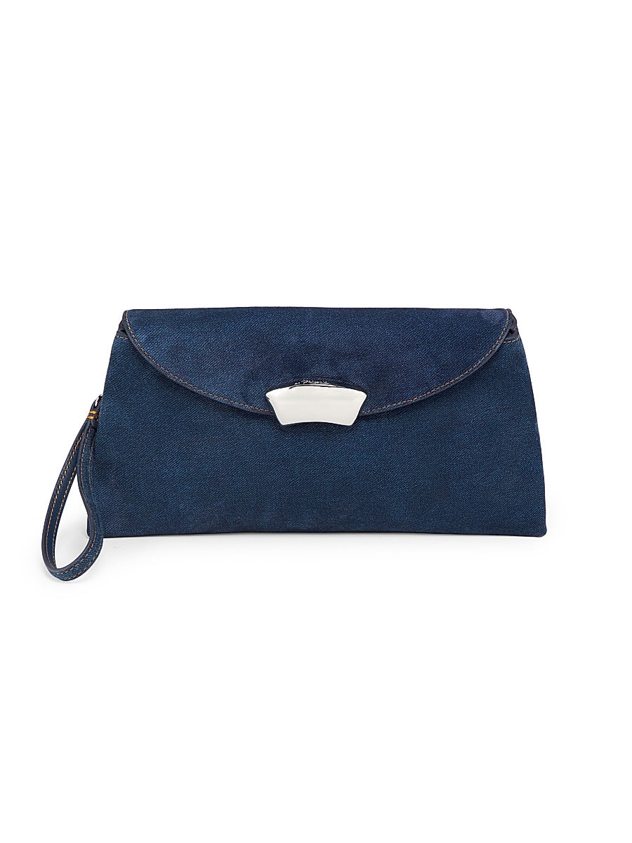 ID Soft Suede Clutch