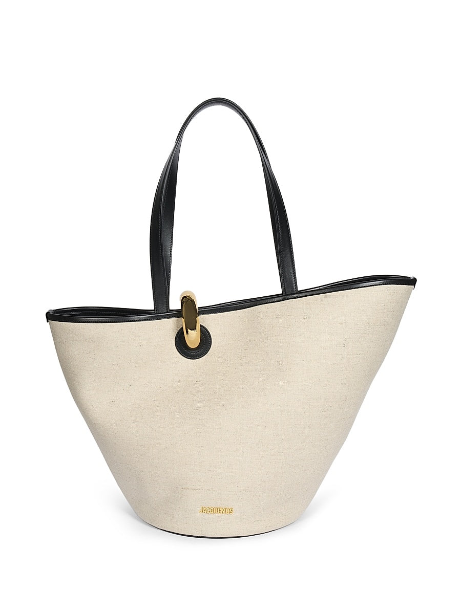 Le Bambola Canvas Bucket Bag