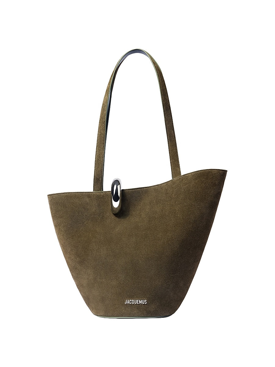 Le Bambola Moyen Suede Bucket Bag