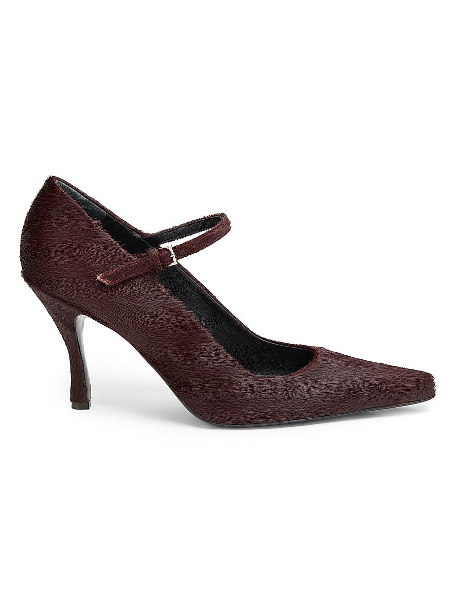 Kabel 85MM Calf Hair Pumps