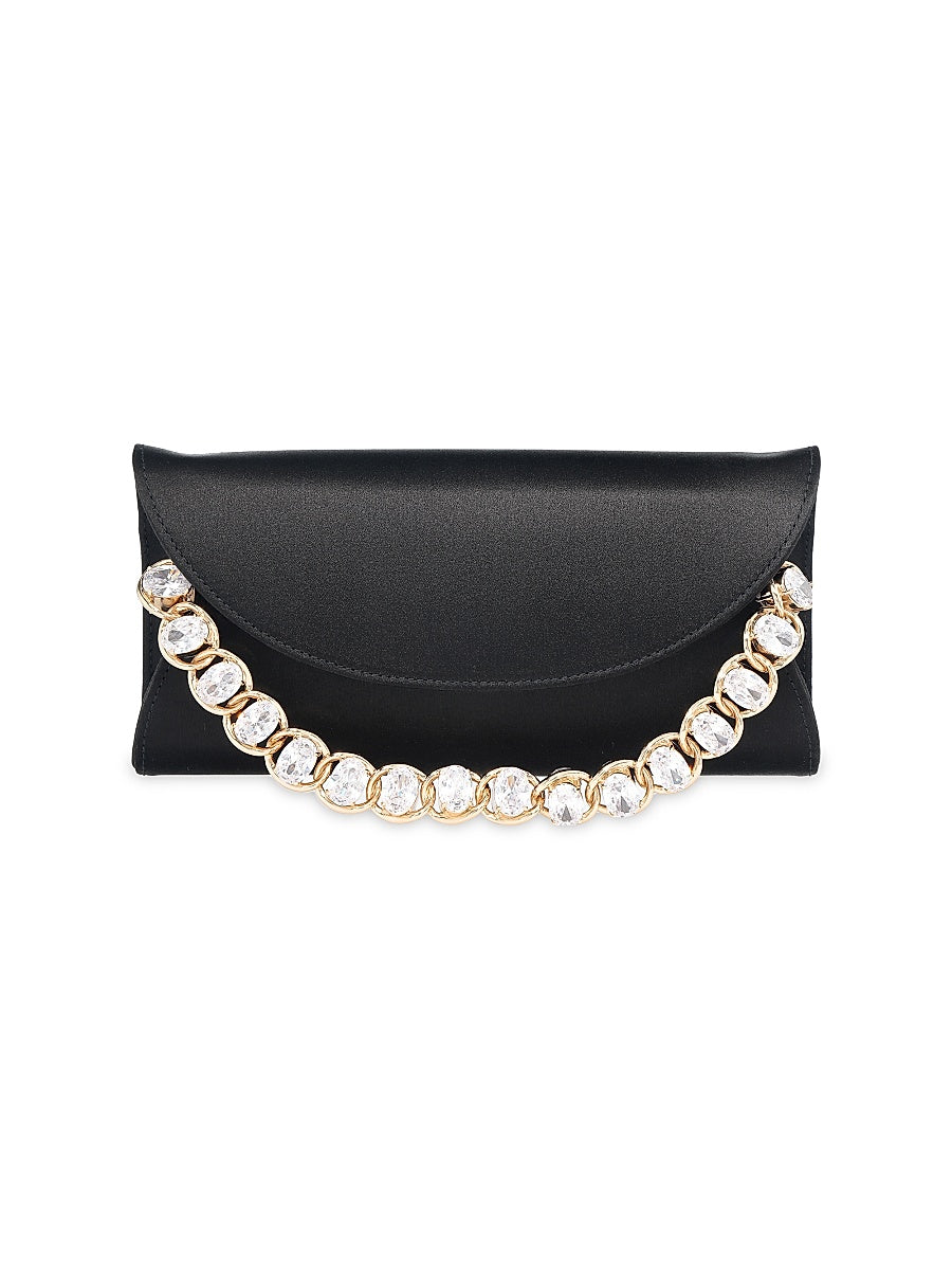 Taylor Satin Convertible Clutch