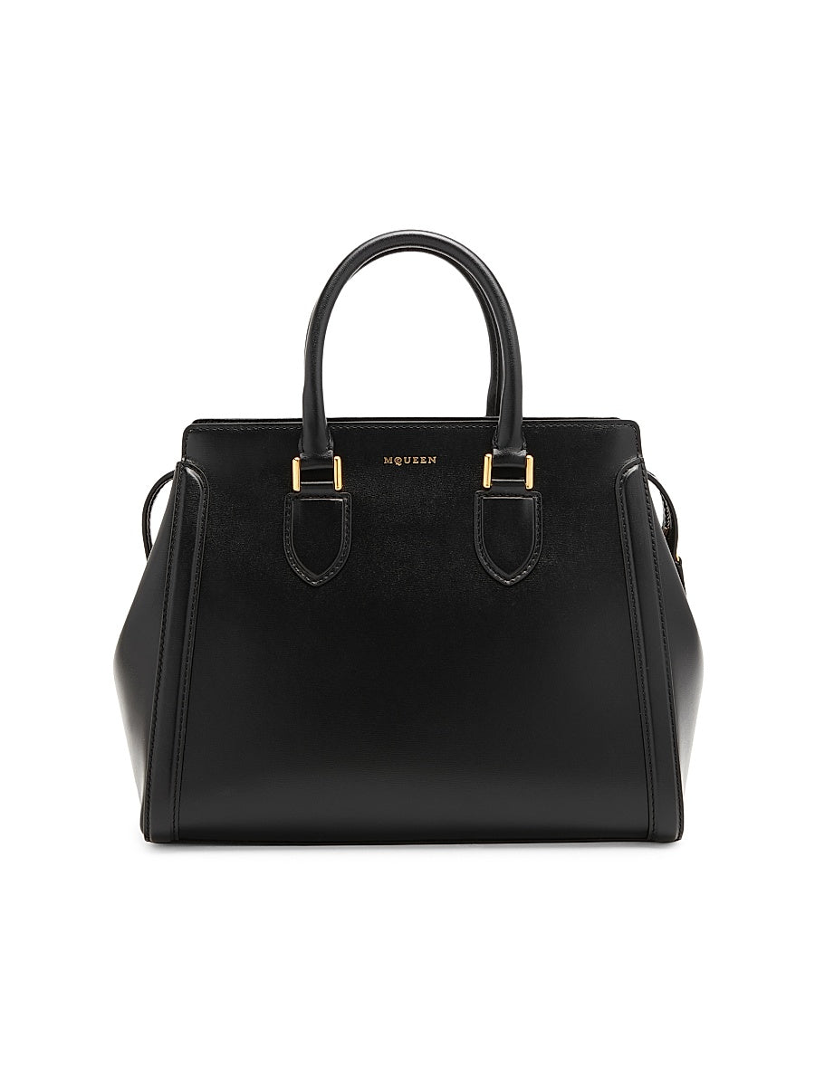 Large Birdee Leather Top Handle Bag