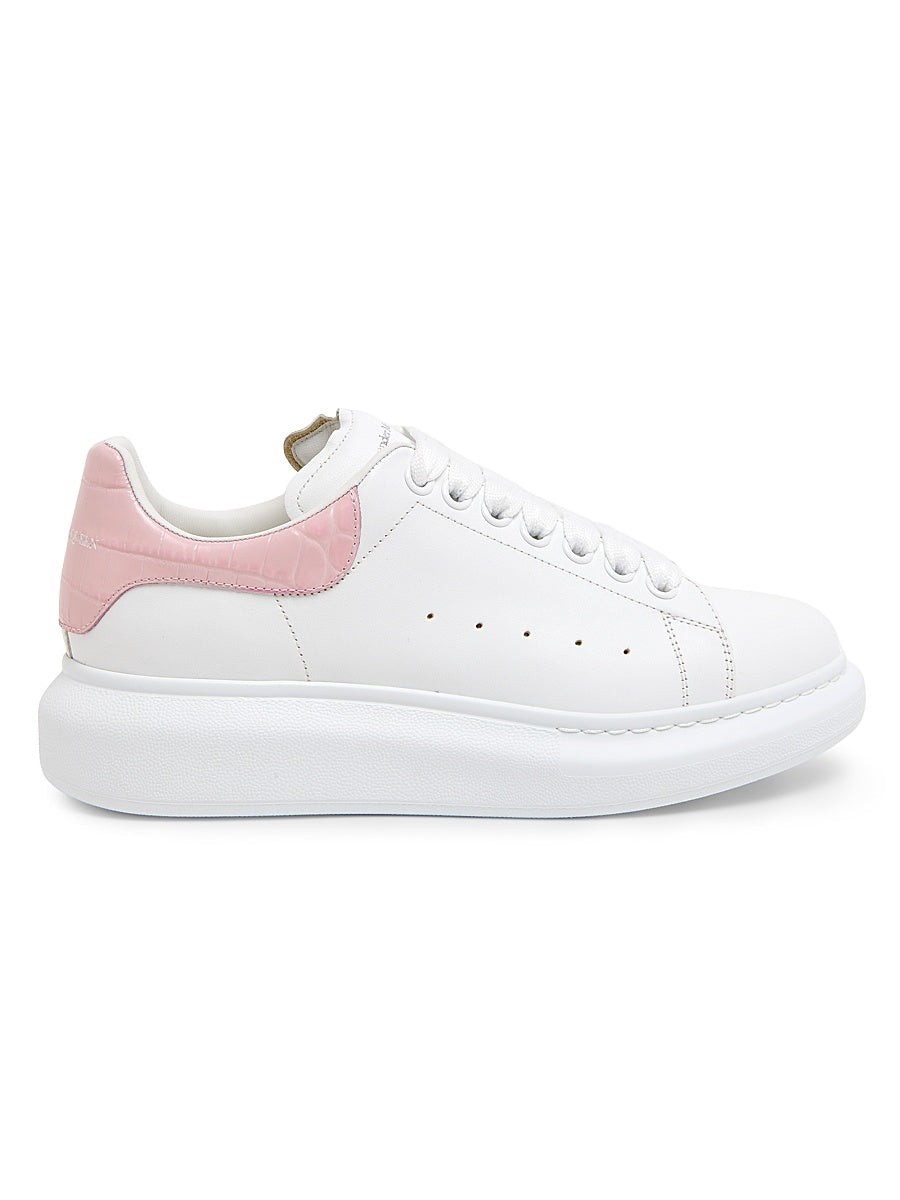 Leather Oversized Low-Top Sneakers