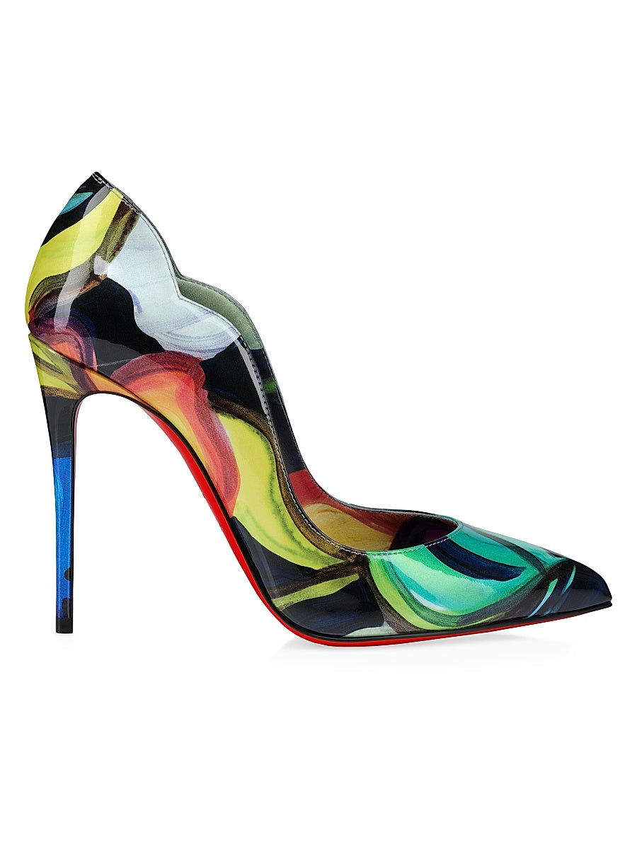 Hot Chick Patent Leather 100MM Pumps