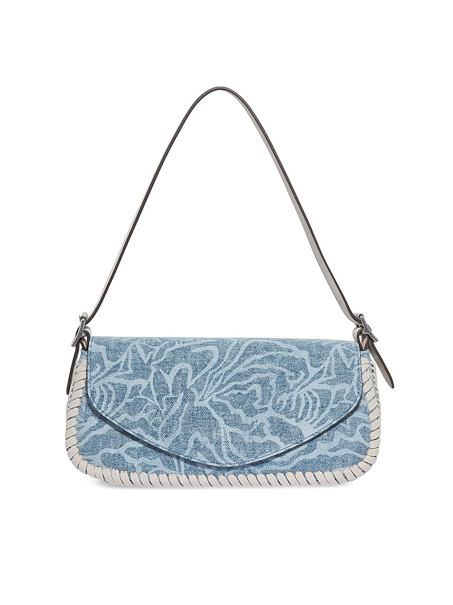 All For Love Leather Baguette Bag