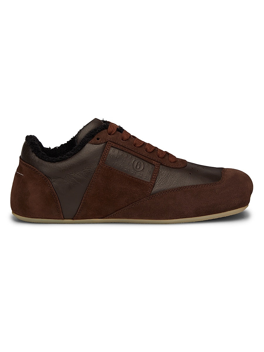 Leather Low-Top Sneakers