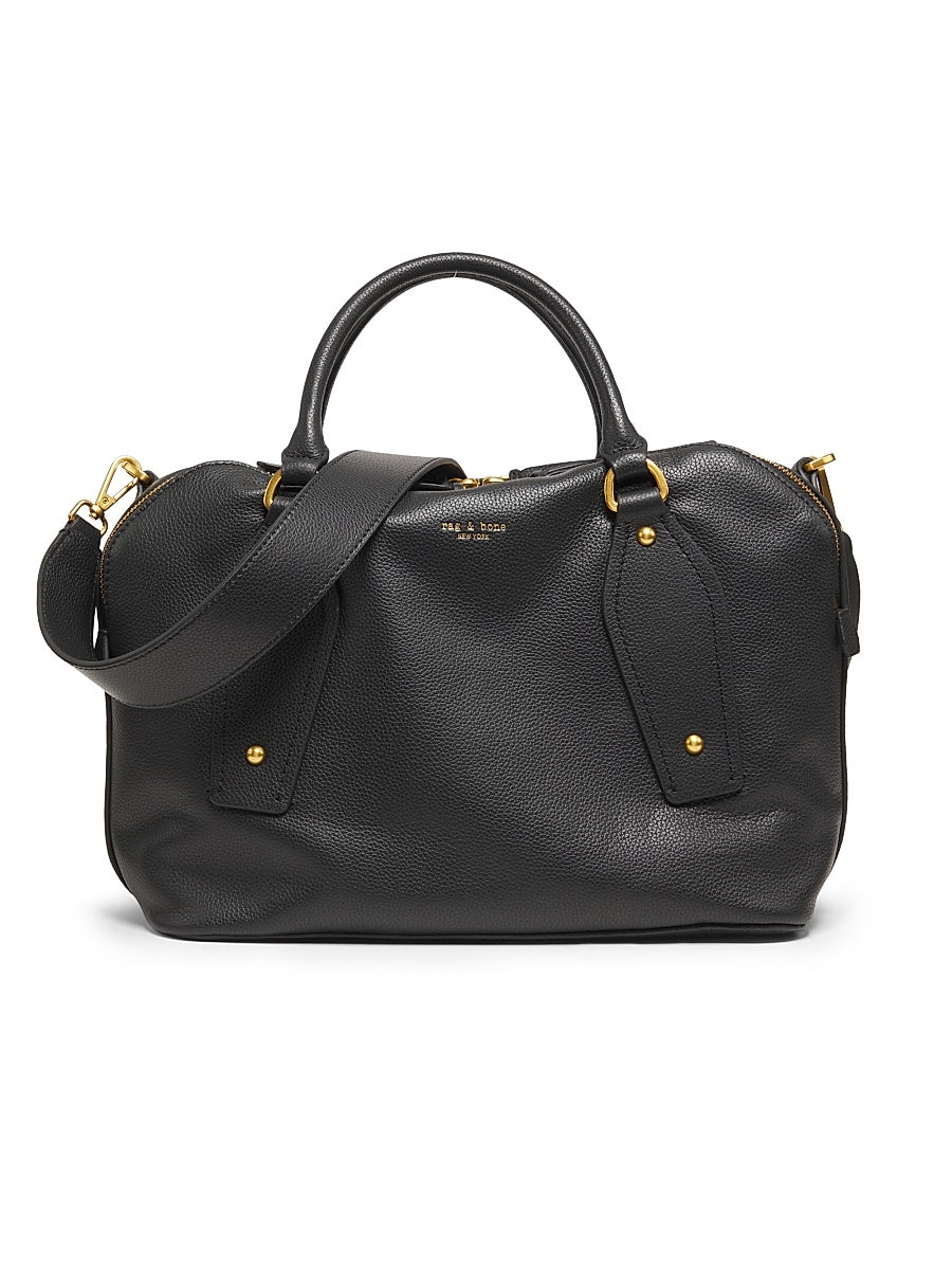Gramercy Medium Leather Satchel